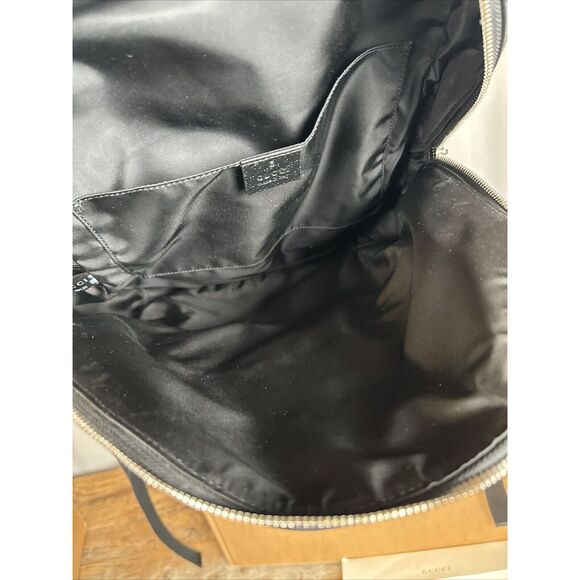 GUCCI Off The Grid GG Nylon Backpack Bag Black 644992 - Picture 9 of 14